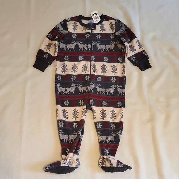 Old Navy Other - NWT Old Navy Baby/Toddler One-Piece Footed Pajama, Size 18-24 mos.